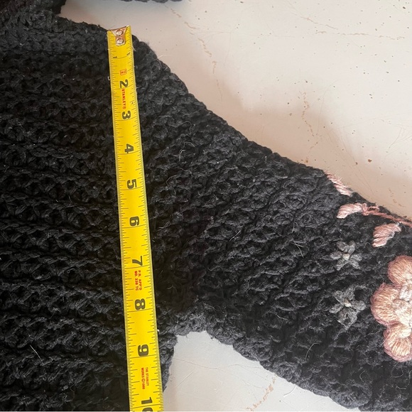 Y2K cowl neck button up floral grannycore cardigan - Picture 6 of 9